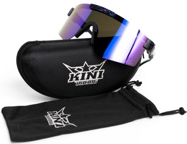 KINI Red Bull Outdoor Pro Shade - Blue Sparkle/Blue Polarized