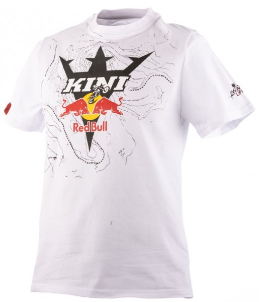 KINI Red Bull Path Tee - White -