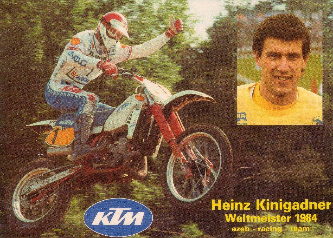 Heinz Kinigadner Kini und KTM Geschichte